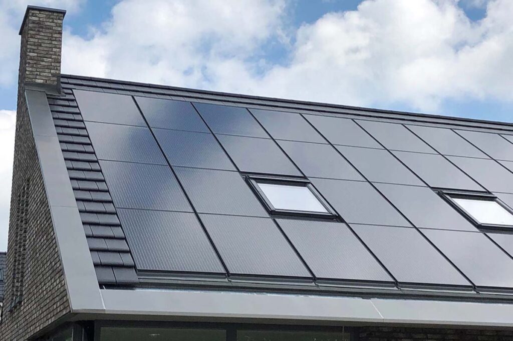 in-roof solar panels